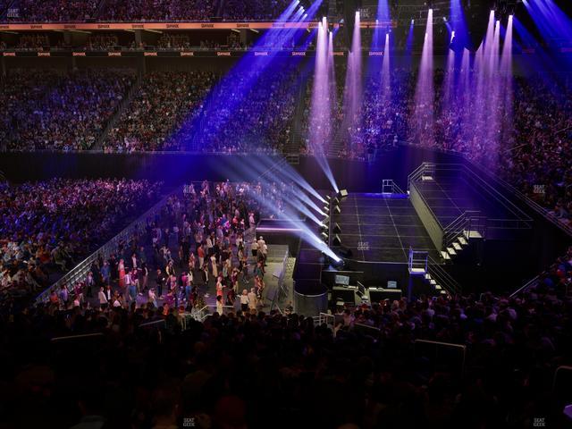 Moody Center ATX - Section 105 W Seat View