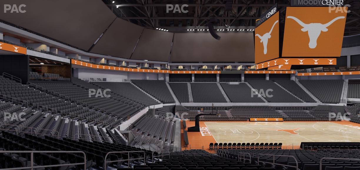 Moody Center ATX - Section 109 Seat View