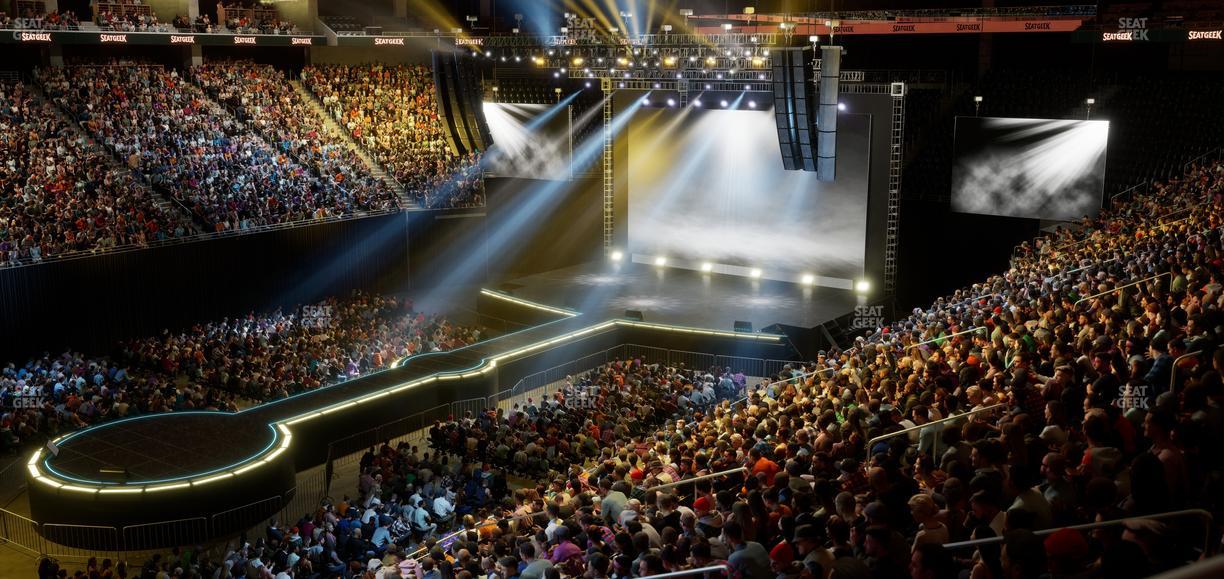 Moody Center ATX - Section 110 W Seat View