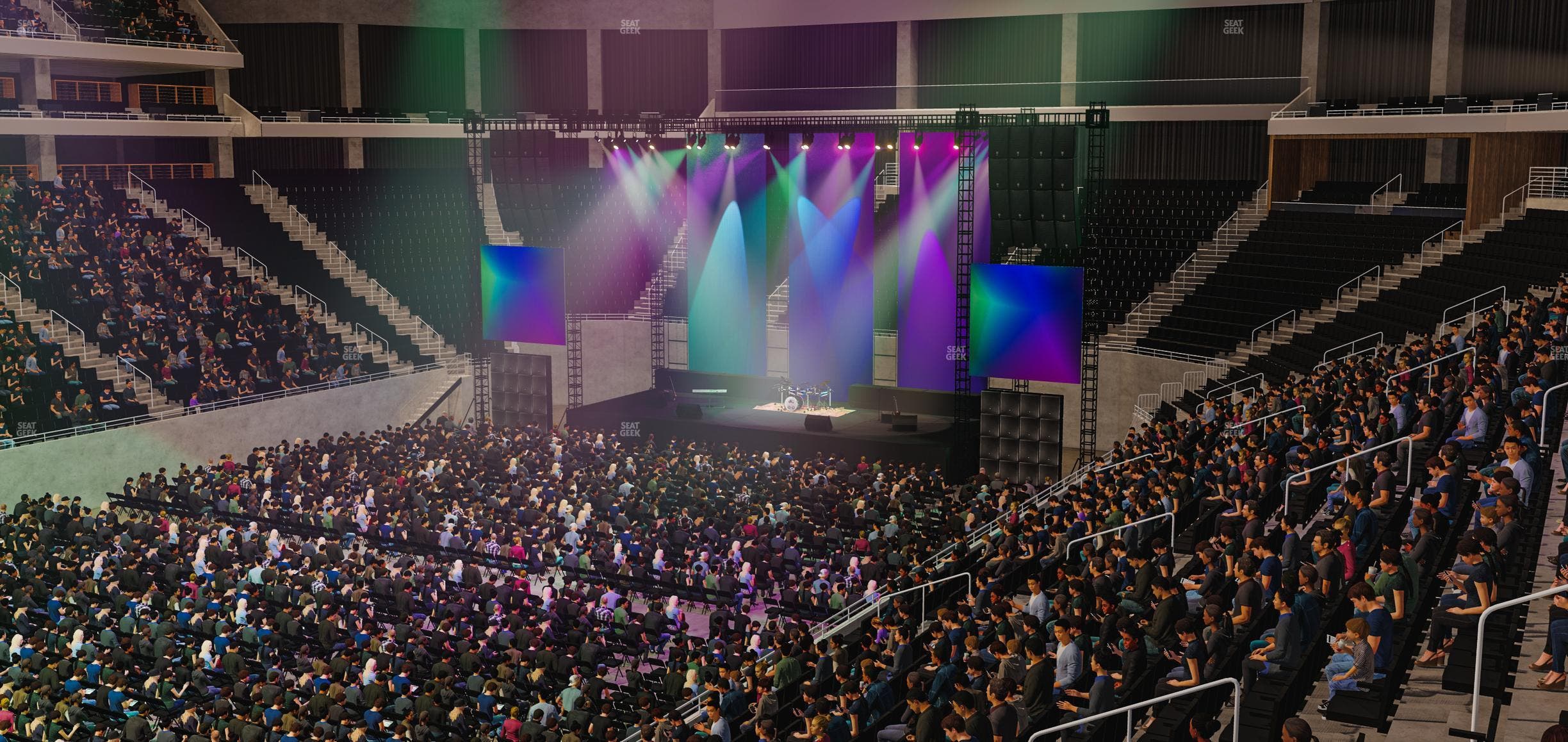 Moody Center ATX - Section 110 W Seat View