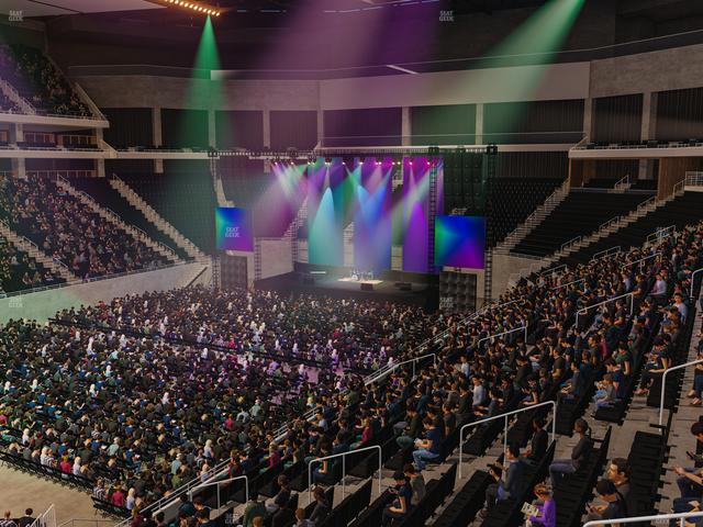 Moody Center ATX - Section 110 W Seat View