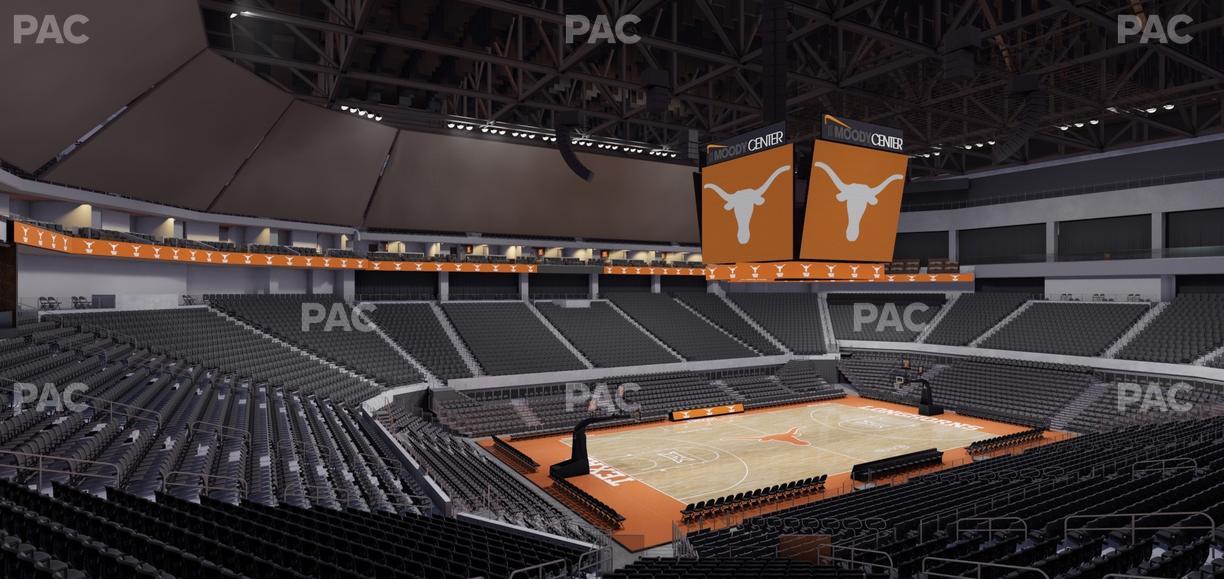 Moody Center ATX - Section 110 Seat View