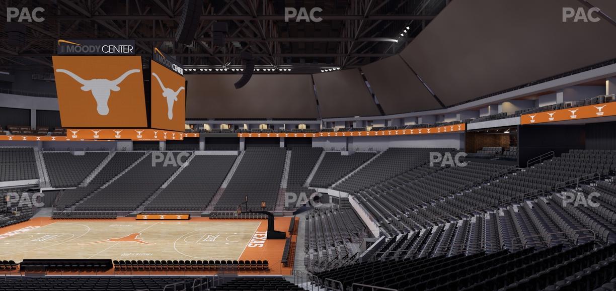 Moody Center ATX - Section 117 Seat View