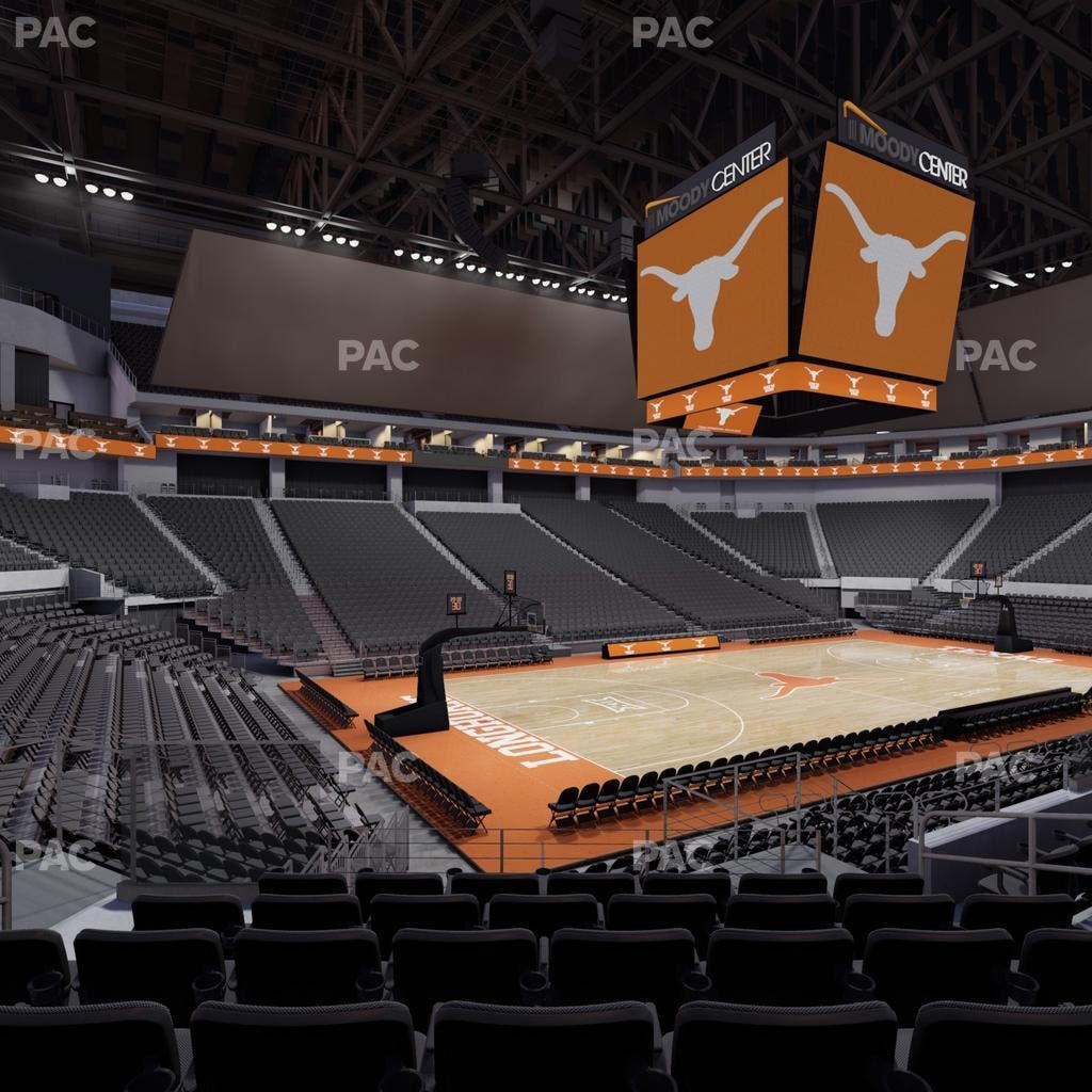 Moody Center ATX - Section 122 Seat View