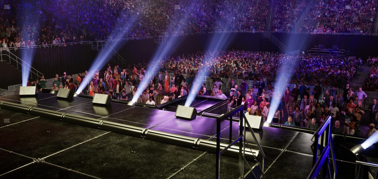 Moody Center ATX - Section 124 Seat View