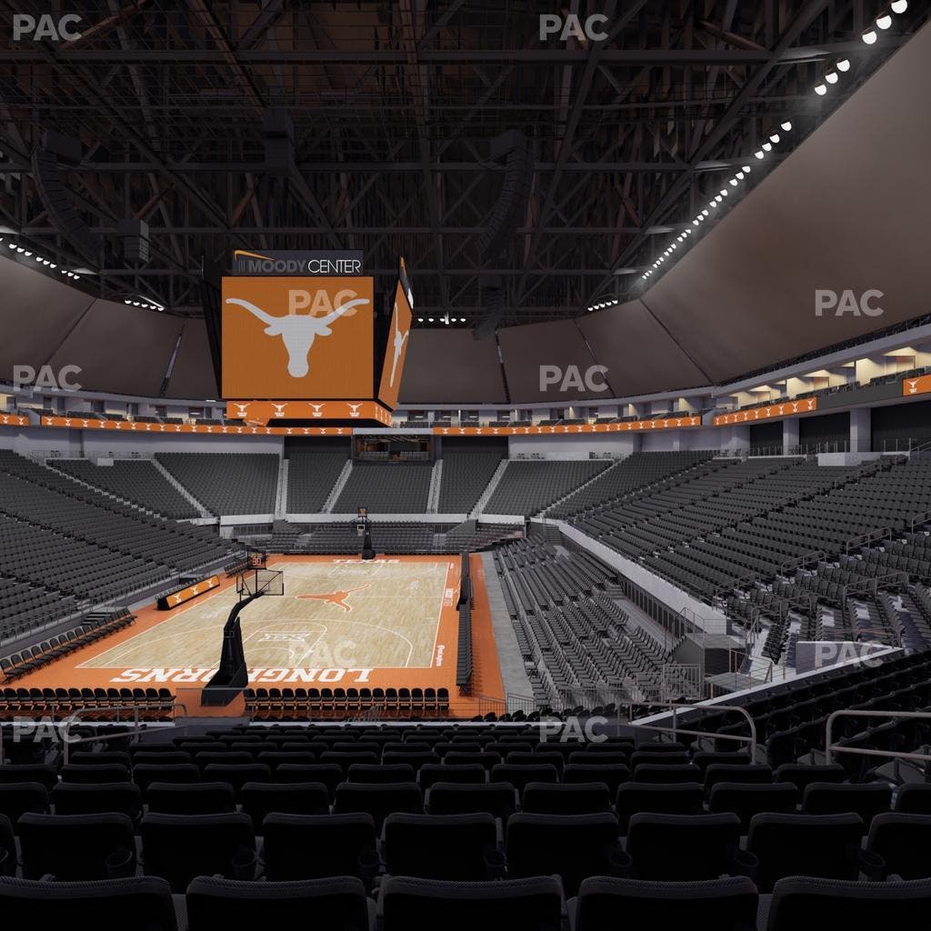 Moody Center ATX - Section 124 Seat View