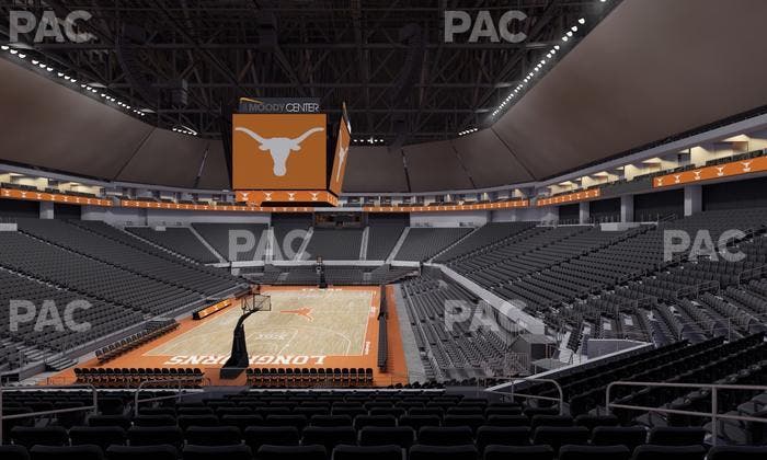 Moody Center ATX - Section 124 Seat View
