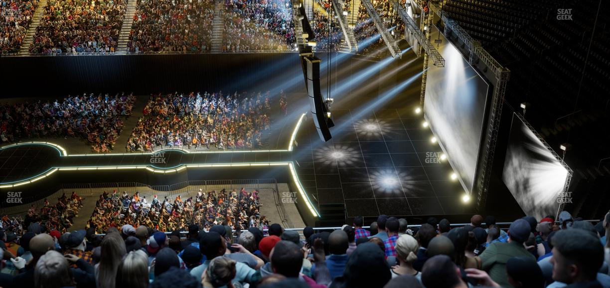 Moody Center ATX - Section 206 Seat View