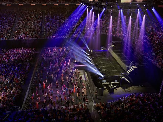 Moody Center ATX - Section 206 Seat View