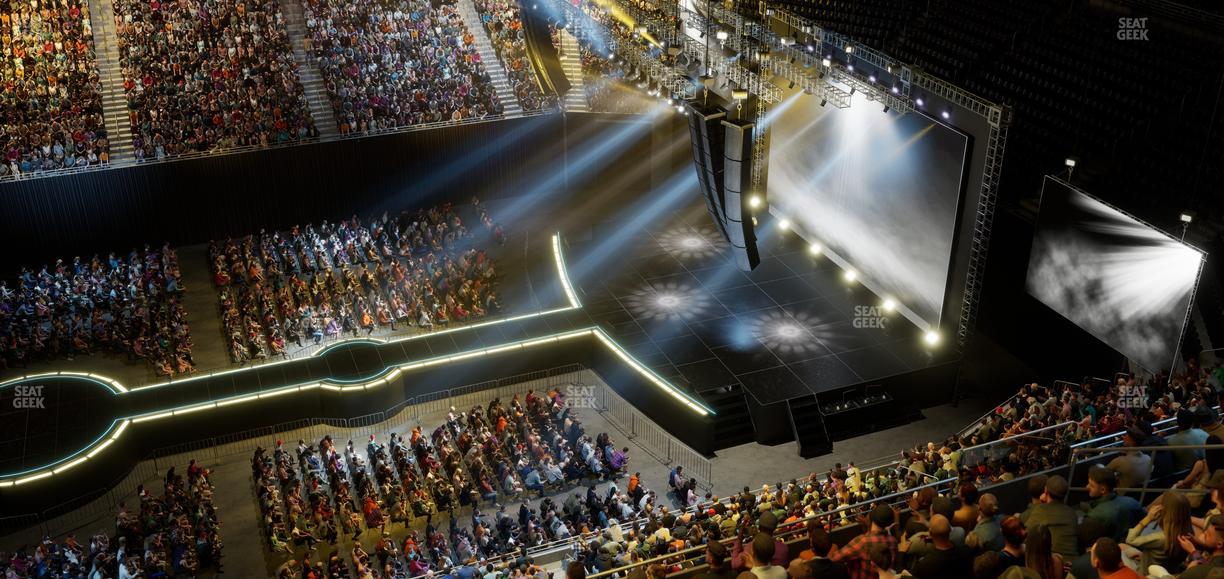 Moody Center ATX - Section 207 W Seat View