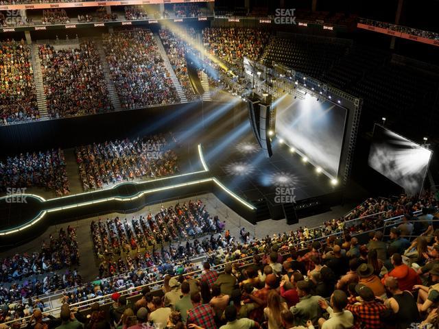 Moody Center ATX - Section 207 W Seat View Moody Center ATX - Section 207 W Seat View