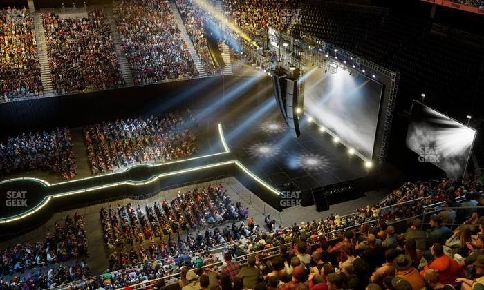 Moody Center ATX - Section 207 W Seat View