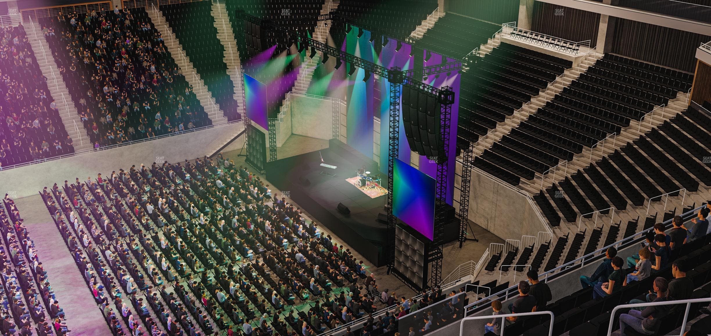 Moody Center ATX - Section 207 W Seat View