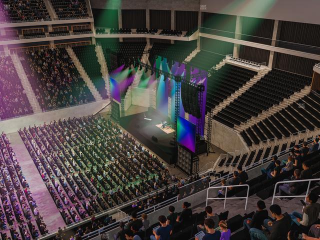 Moody Center ATX - Section 207 W Seat View