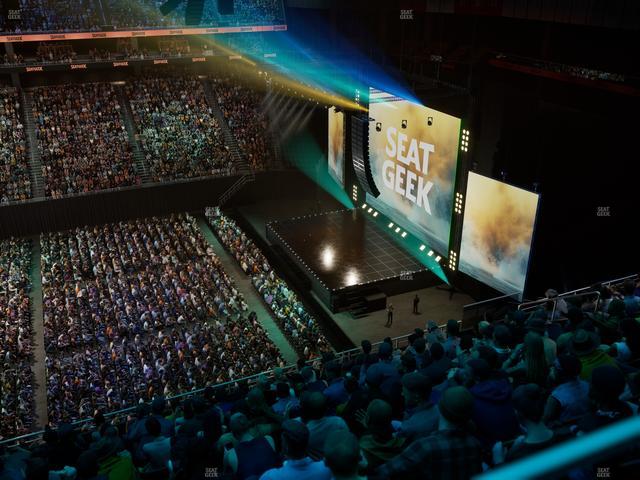 Moody Center ATX - Section 207 W Seat View