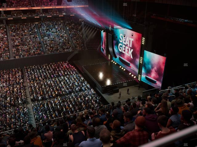 Moody Center ATX - Section 207 W Seat View