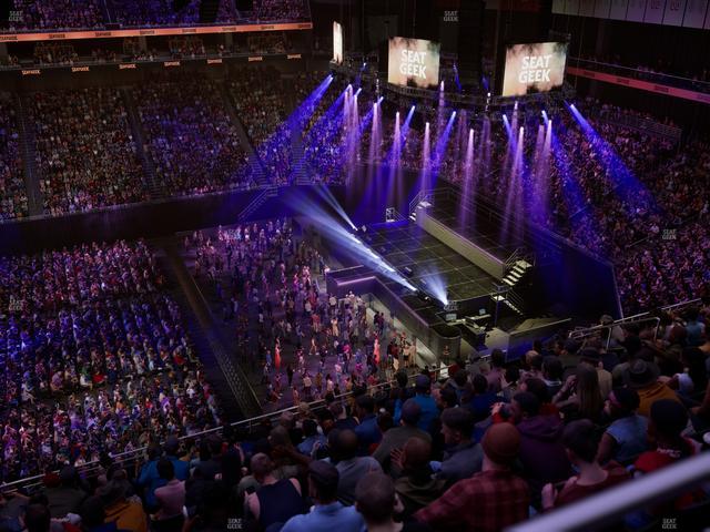 Moody Center ATX - Section 207 W Seat View