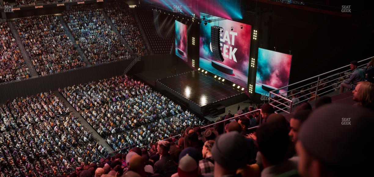 Moody Center ATX - Section 208 Seat View