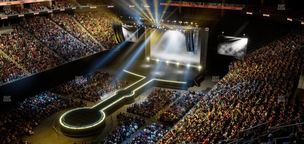 Moody Center ATX - Section 210 W Seat View