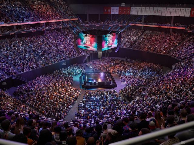 Moody Center ATX - Section 210 W Seat View