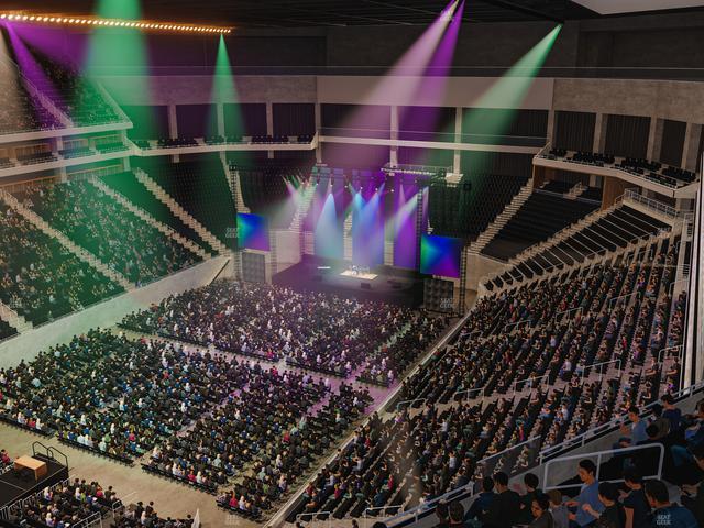 Moody Center ATX - Section 210 W Seat View