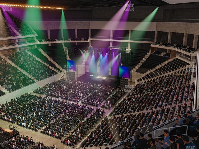 Moody Center ATX - Section 210 W Seat View