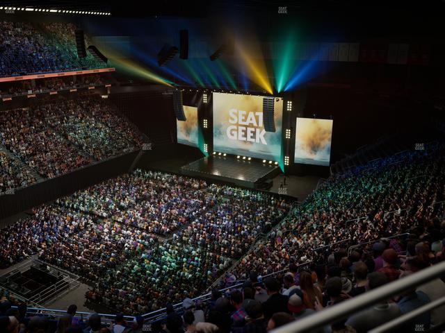 Moody Center ATX - Section 210 W Seat View