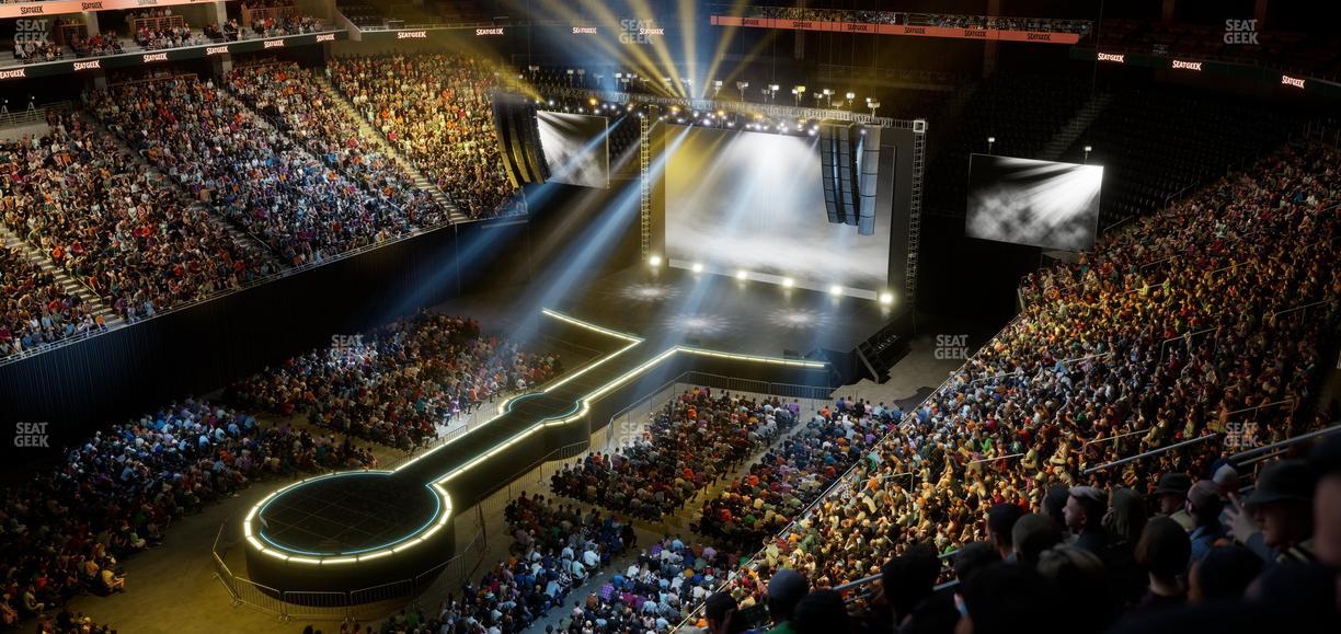 Moody Center ATX - Section 210 Seat View