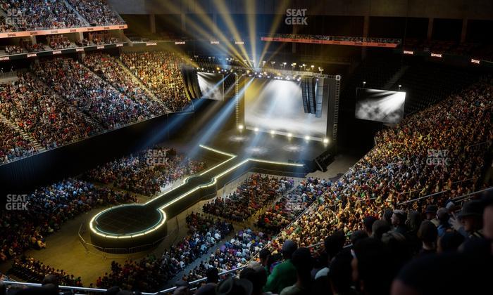 Moody Center ATX - Section 210 Seat View