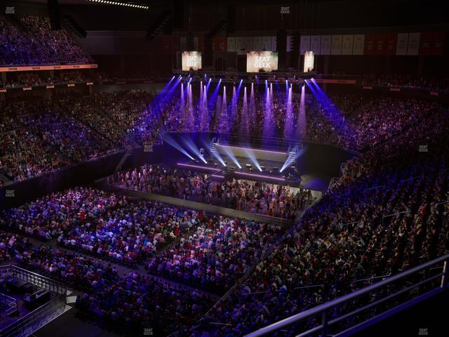 Moody Center ATX - Section 210 Seat View