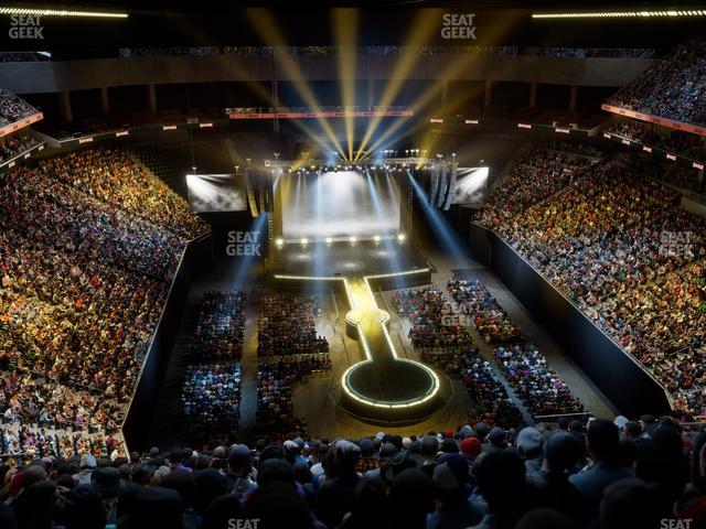 Moody Center ATX - Section 213 Seat View Moody Center ATX - Section 213 Seat View