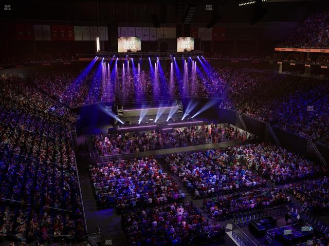 Moody Center ATX - Section 214 Seat View