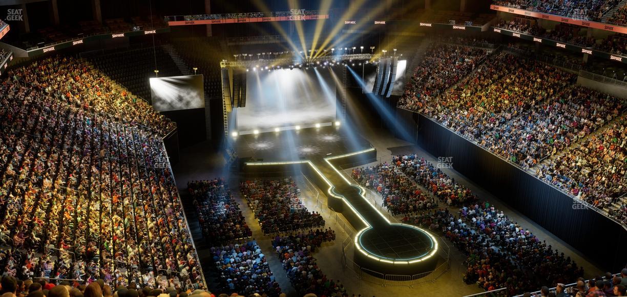 Moody Center ATX - Section 214 Seat View