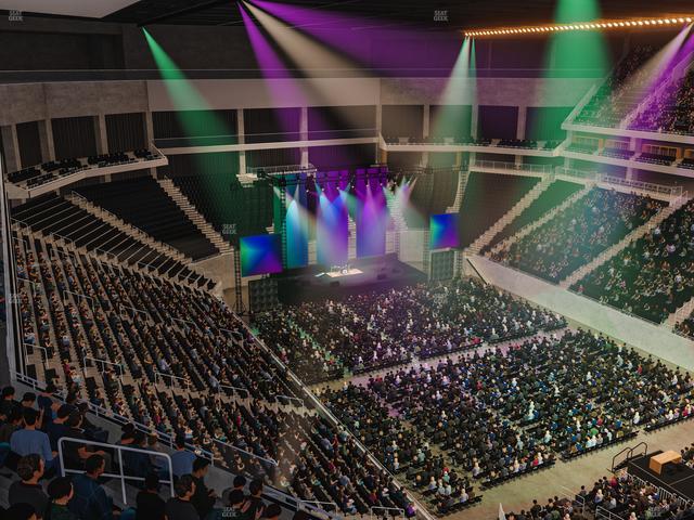 Moody Center ATX - Section 215 W Seat View