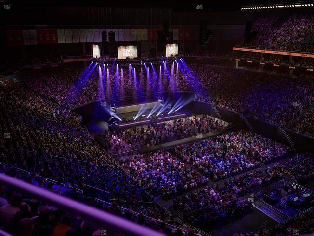 Moody Center ATX - Section 215 W Seat View