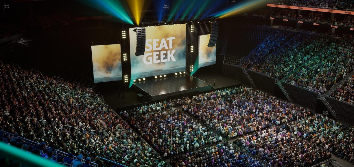 Moody Center ATX - Section 215 W Seat View