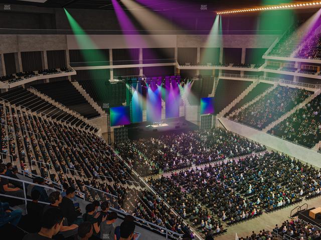 Moody Center ATX - Section 215 Seat View