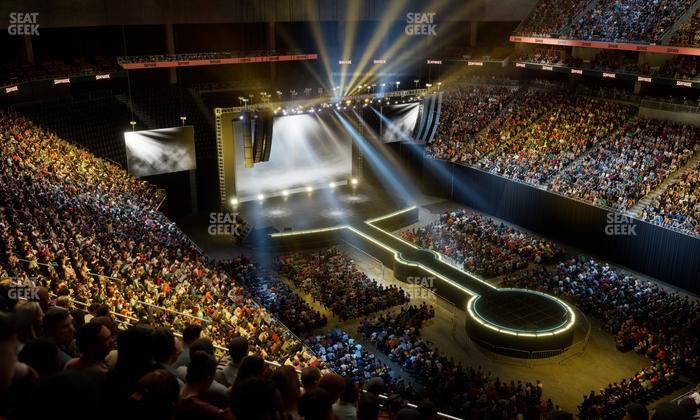 Moody Center ATX - Section 215 Seat View