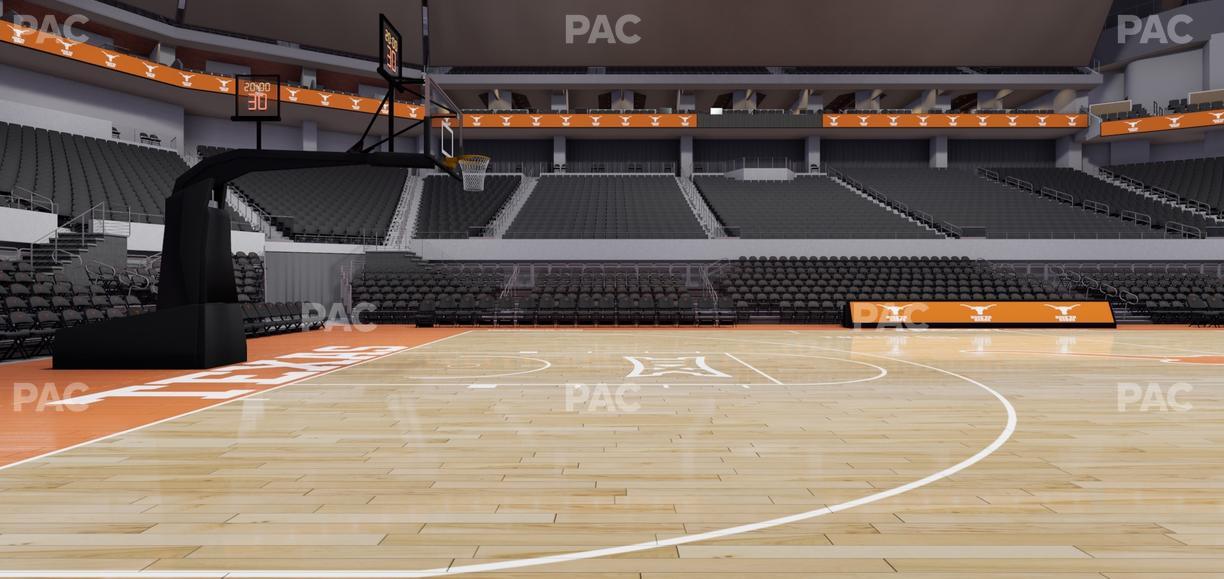 Moody Center ATX - Section Courtside North 2 Seat View