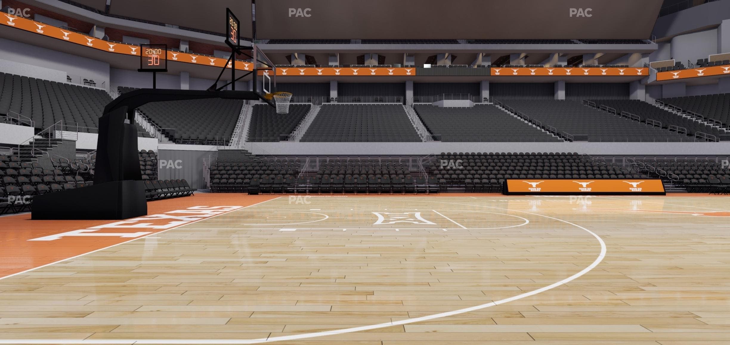 Moody Center ATX - Section Courtside North 2 Seat View