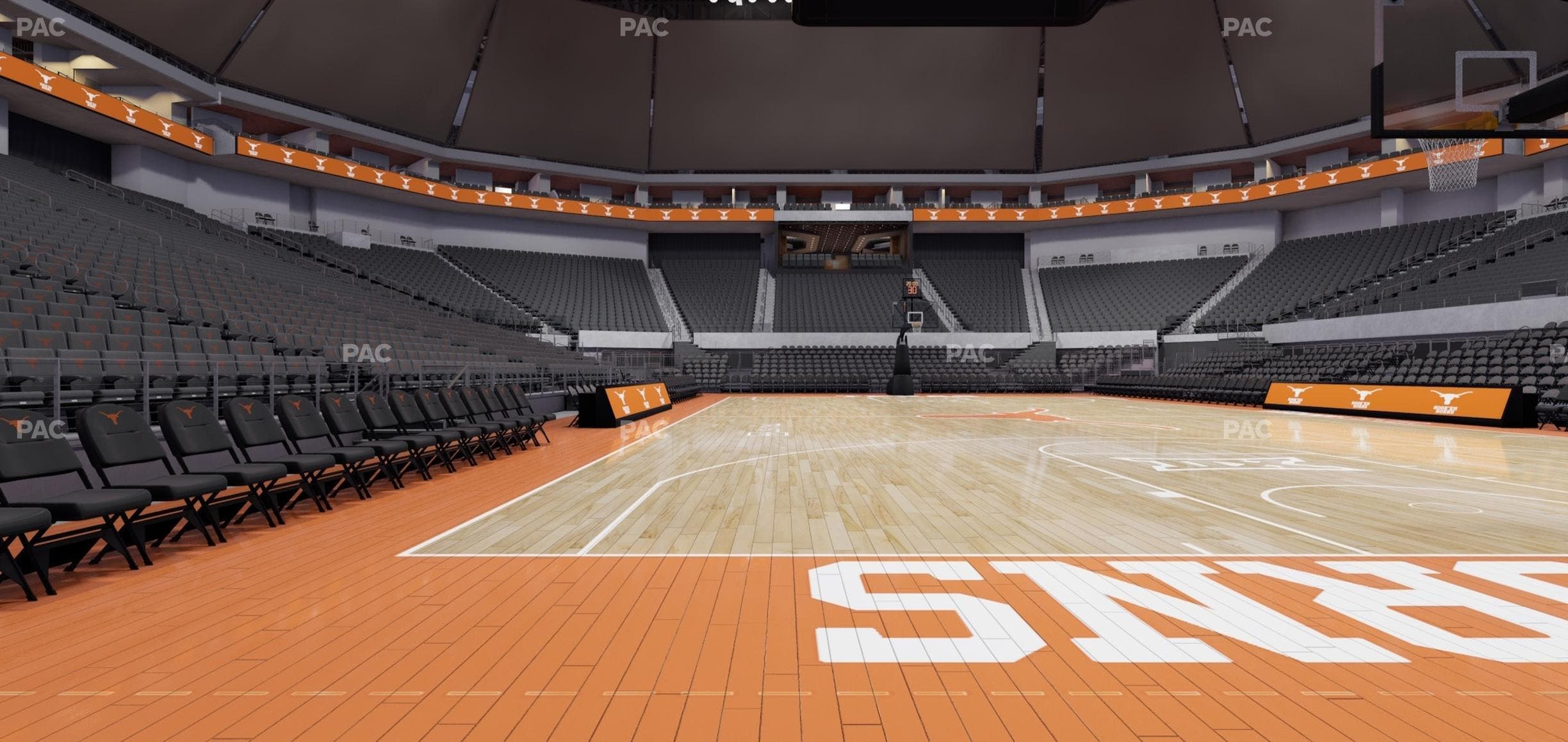 Moody Center ATX - Section Courtside West 2 Seat View