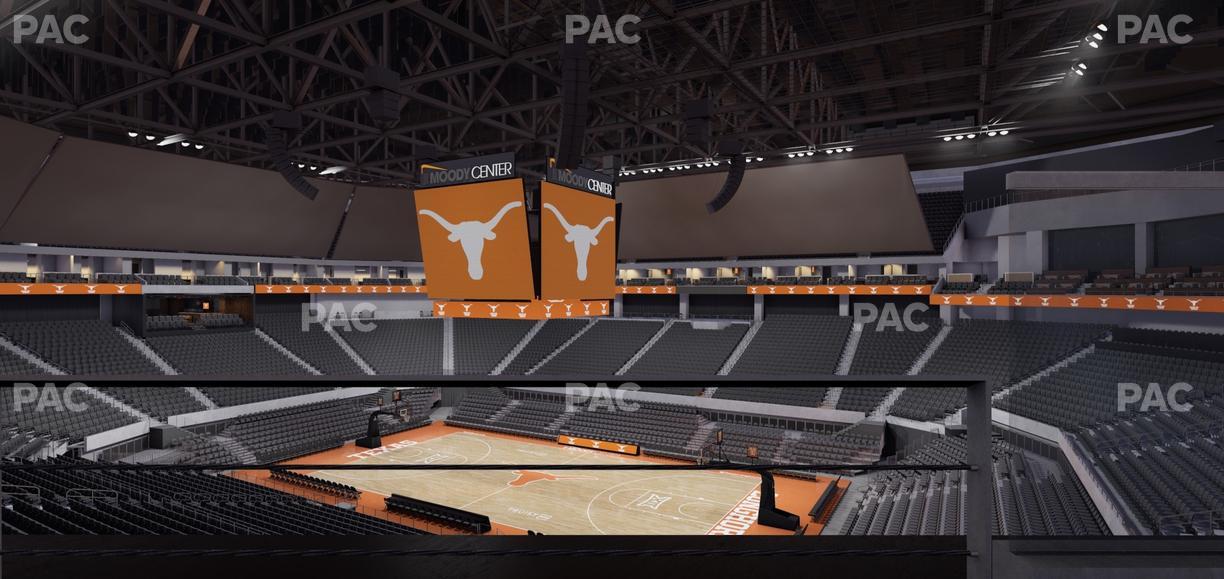 Moody Center ATX - Section Loge 34 Seat View
