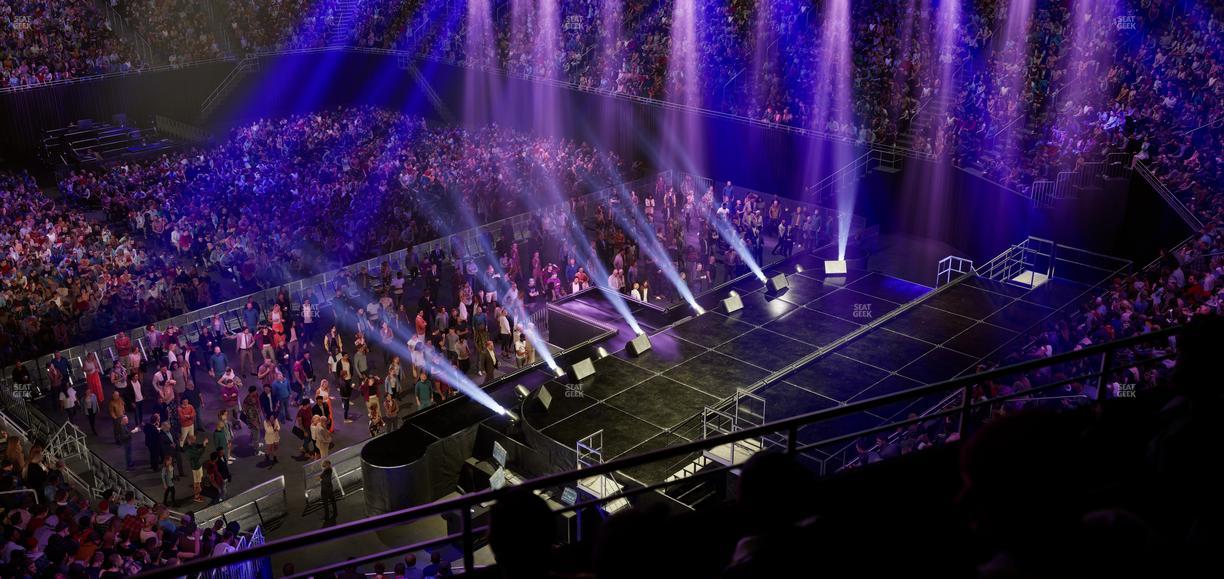 Moody Center ATX - Section Loge 43 Seat View