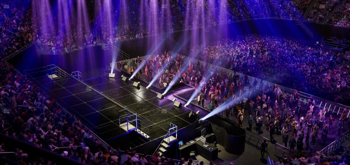 Moody Center ATX - Section Loge 6 Seat View