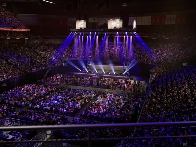 Moody Center ATX - Section Porch Suite 17 Seat View