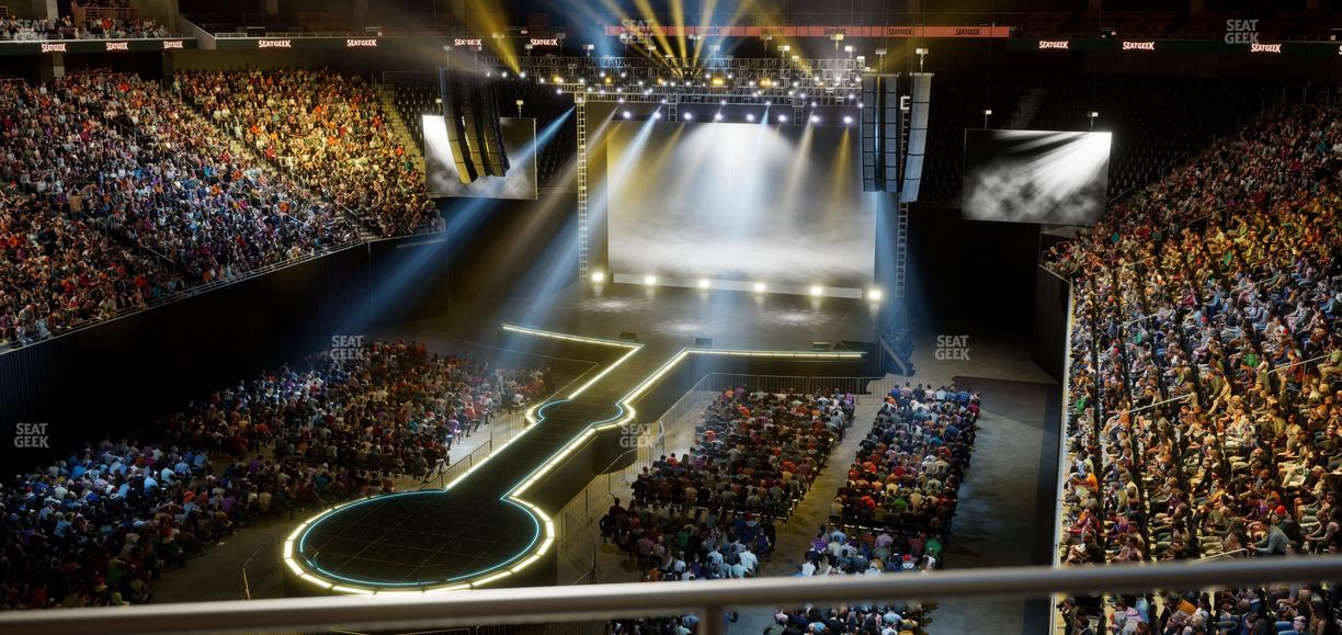 Moody Center ATX - Section Porch Suite 18 Seat View