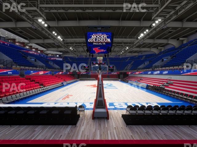Moody Coliseum - Section 100 Seat View