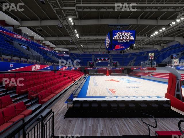 Moody Coliseum - Section 101 Seat View