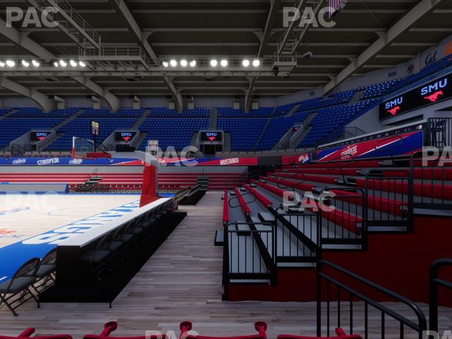 Moody Coliseum - Section 102 Seat View Moody Coliseum - Section 102 Seat View