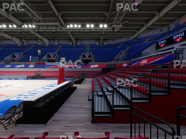 Moody Coliseum - Section 102 Seat View